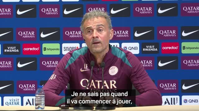 PSG - Luis Enrique : Kvaratskhelia est prêt