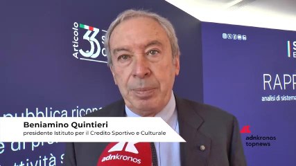 Sport, Quintieri (Icsc): “Rapporto conferma importanza non solo nel settore ma anche per ricadute su economia e società”