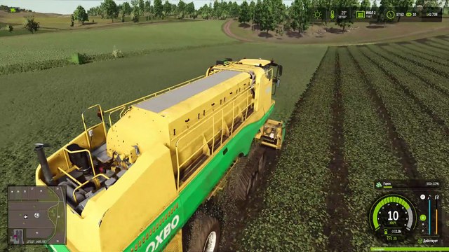 Farming Simulator 25 Уборка ГОРОХ