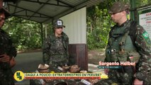 Guerreiros da Selva: repórter aprende técnicas de sobrevivência na selva | Melhor da Noite