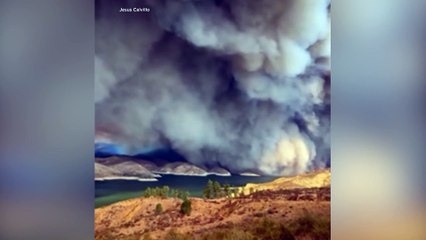 Battle against new wildfires continues in California