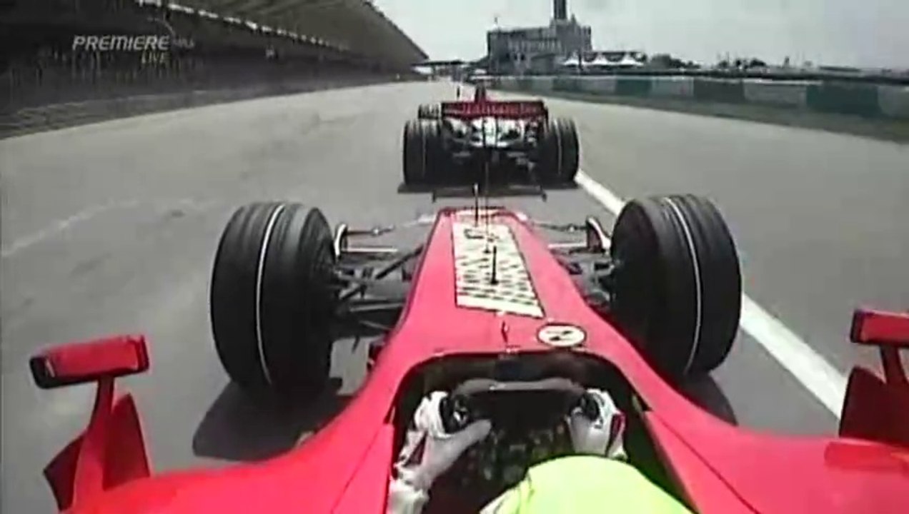 F1 – Felipe Massa versus Lewis Hamilton Onboard – Malaysia 2007