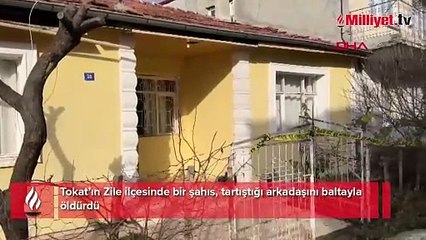 Arkadaşını balta ile katletti! 'Adam öldürdüm' diye bağırdı