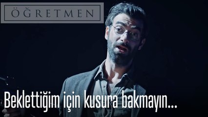 Beklettiğim için kusura bakmayın...