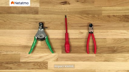 Jak svépomocí nainstalovat Interiérovou Kameru Advance Netatmo do elektroinstalační krabice