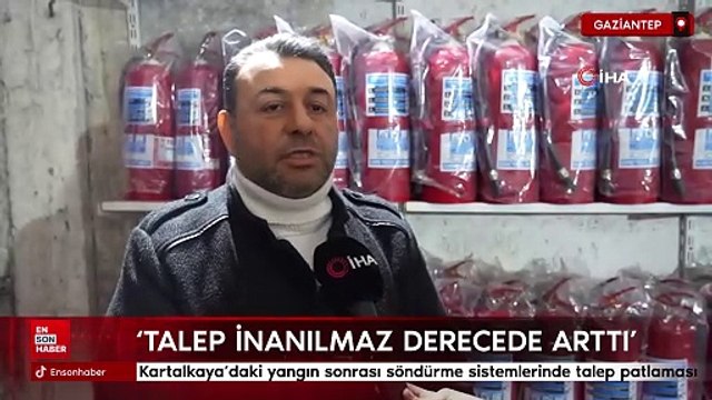 Kartalkaya’daki yangın sonrası söndürme sistemlerinde talep patlaması