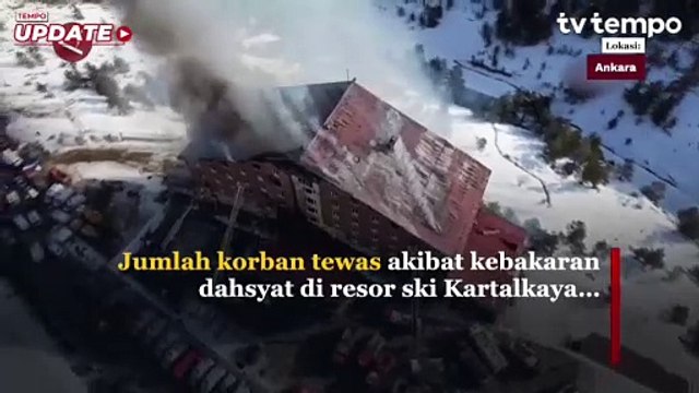 Korban Tewas Kebakaran Resor Ski Kartalkaya Turki Jadi 78 Jiwa