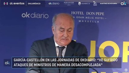 García-Castellón en las jornadas de OKDIARIO: "He sufrido ataques de ministros de manera desacomplejada"