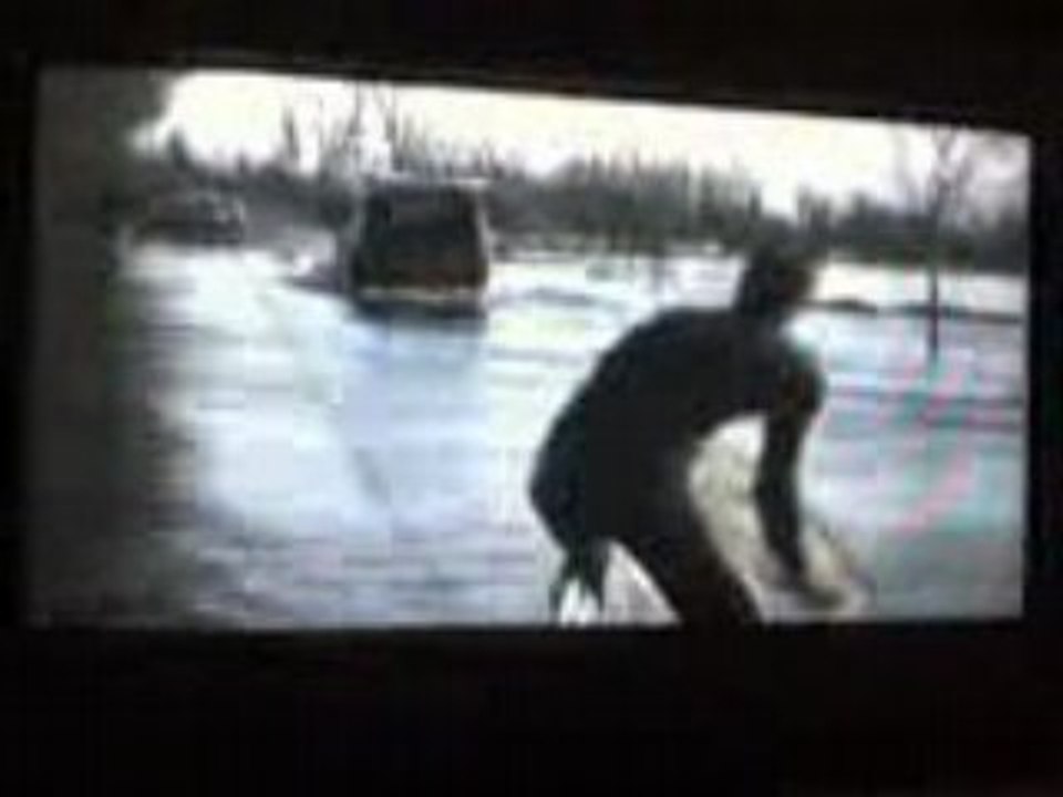 surf tracte par un camion