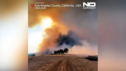 NO COMMENT: Continúa la lucha contra los incendios en California
