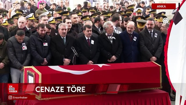 Şehit Astsubay Üstçavuş Ufuk Akıncı, Ankara'da son yolculuğuna uğurlandı