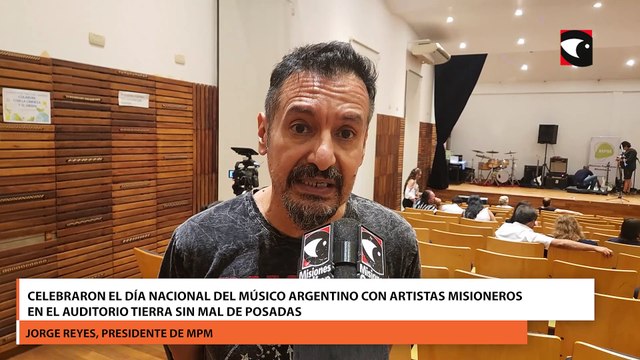 Celebraron el Día Nacional del Músico Argentino con artistas misioneros en el Auditorio Tierra sin Mal de Posadas