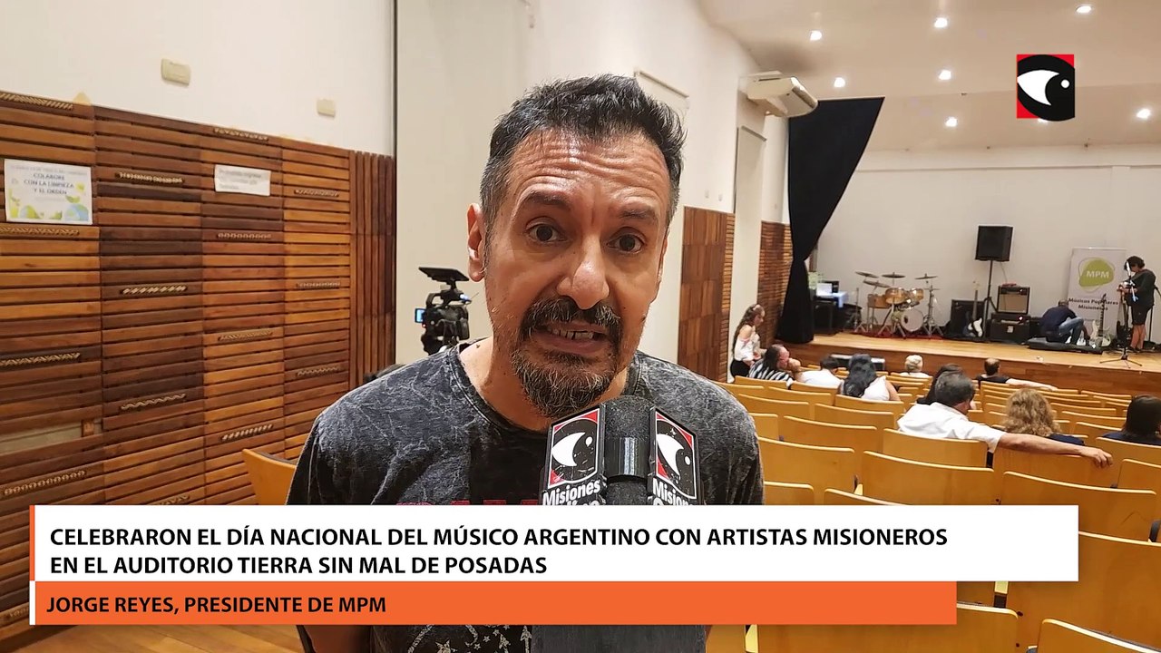 Celebraron el Día Nacional del Músico Argentino con artistas misioneros en el Auditorio Tierra sin Mal de Posadas