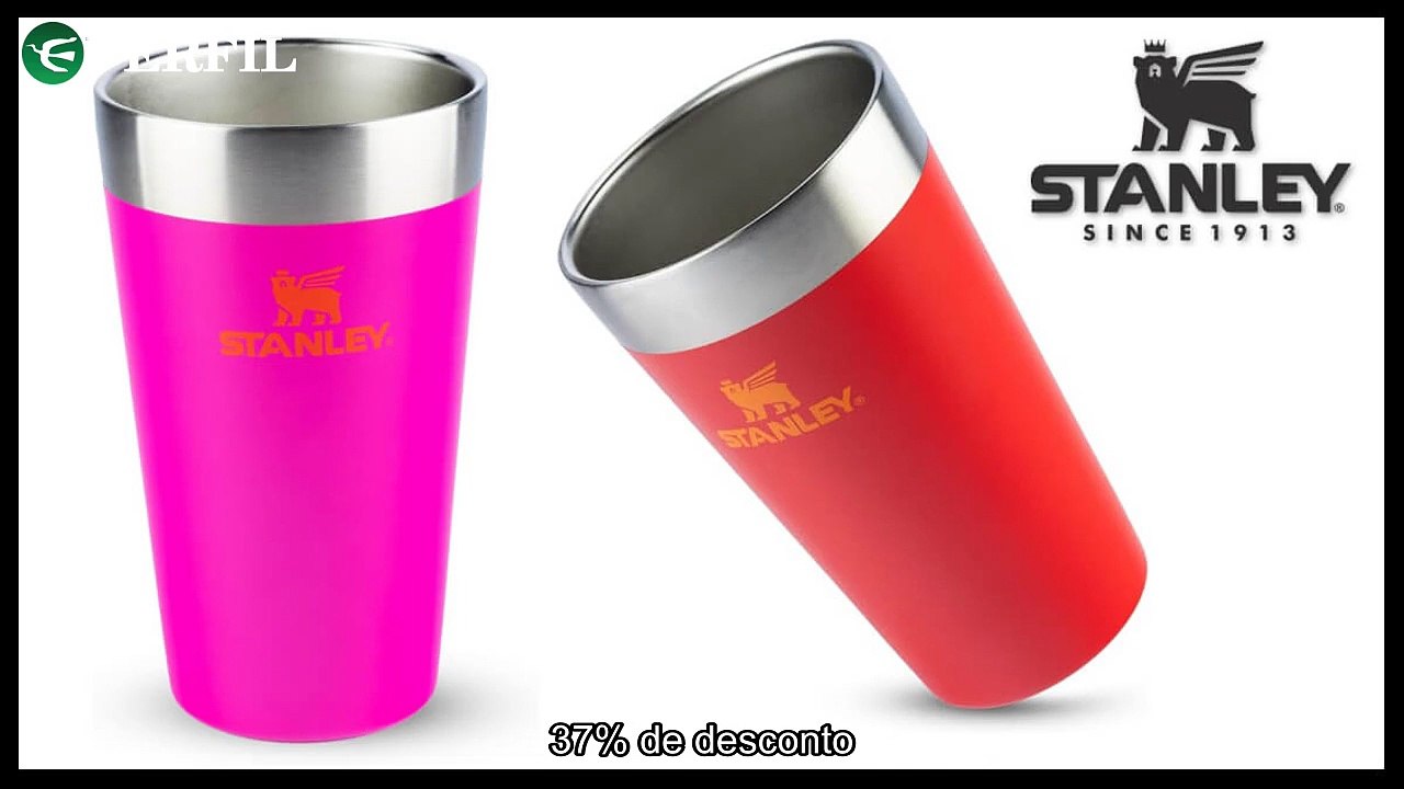 "Famosos copos térmicos Stanley em promoção, festa surpresa de Viih Tube e aniversário de Gloria Groove!"