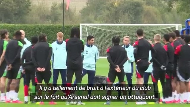 Arteta confirme qu’il veut un nouvel attaquant : “Mais pas n'importe qui”