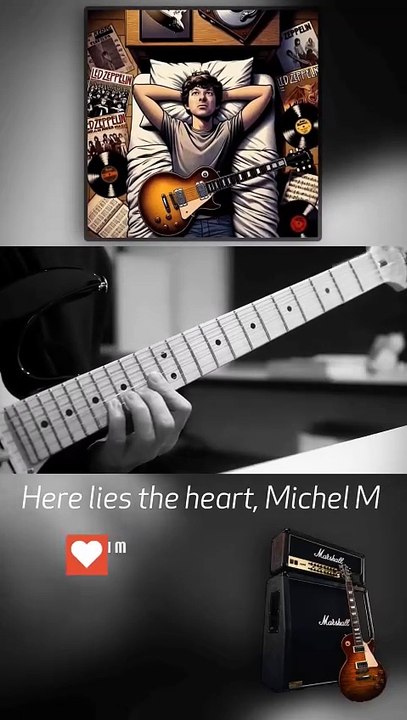 061. Here lies the heart #art #rock #music #clips #reels #pubgmobile #lesson #guitarist #trending #guitar