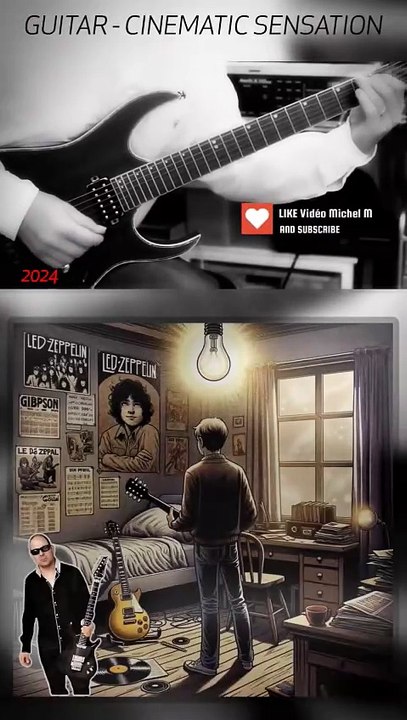 060. Découvrez'Guitar SENSATION ! #reels #guitarist #clips #like #music #lesson #rock #art #popular #song