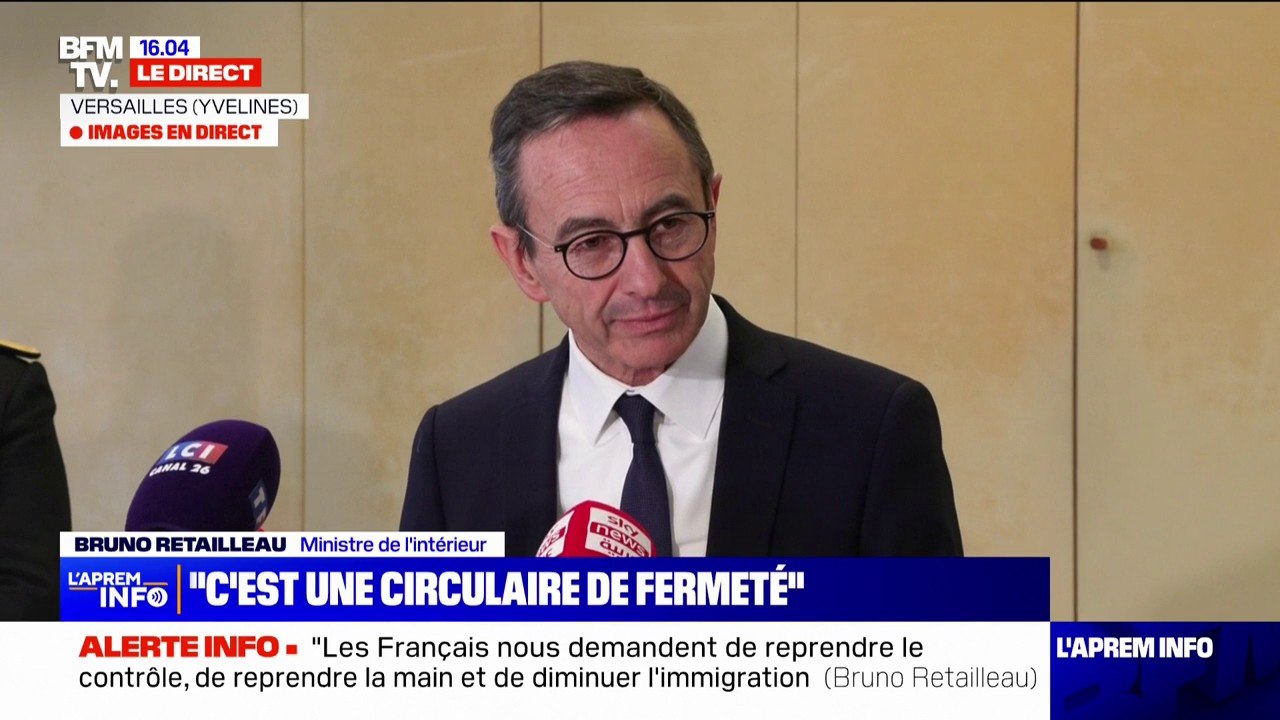 Référendum: "S'il y a bien un sujet où il faudra un jour que les Français en délibèrent, c'est l'immigration", déclare Bruno Retailleau