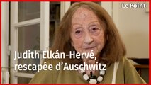 Judith Elkán-Hervé, rescapée d’Auschwitz