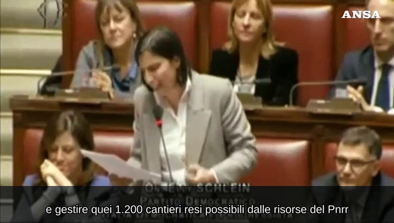 Schlein: "Diranno 'quando c'era Melun neanche un treno in orario'"
