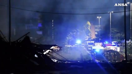 Catania, esplosa una palazzina di due piani per una fuga di gas