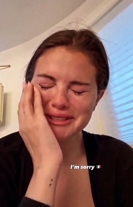 Selena Gómez reapareció llorando desconsoladamente tras las deportaciones masivas en Estados Unidos