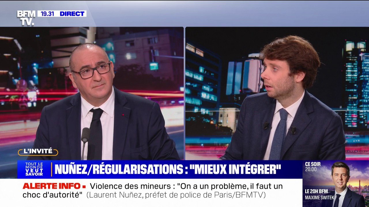 Délinquance des mineurs: Laurent Nuñez, préfet de police de Paris, souhaite des "mesures qui pourraient engager la responsabilité parentale"