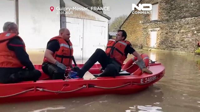 Francia, intero villaggio evacuato per l'inondazione