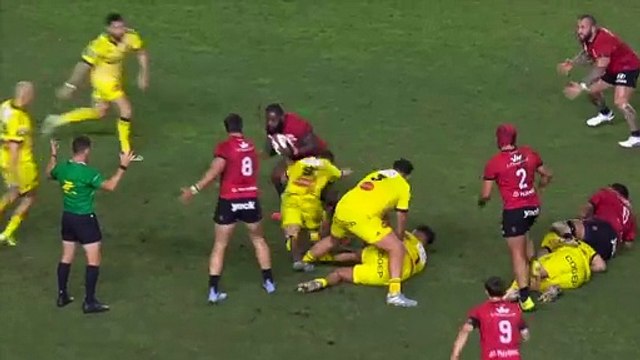 TOP 14 - Essai de Dillyn LEYDS (SR) - RC Toulon - Stade Rochelais