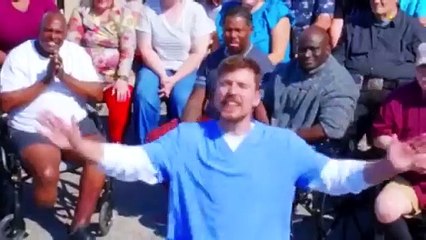 Mr Beast (helping 2000 people)