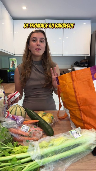 Haul de courses d’une semaine de tournage 🤭