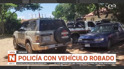 SCZ POLICÍA CON VEHICULO ROBADO