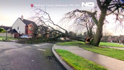 Éowyn atinge a Irlanda e o Reino Unido com rajadas de vento de 183 km/h