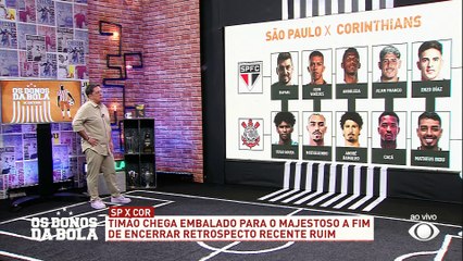 Mano a Mano São Paulo x Corinthians: turma do Donos monta time ideal do Majestoso