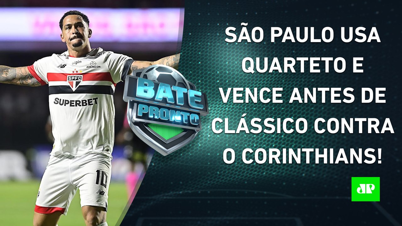 São Paulo "ESTREIA" e VENCE antes de CLÁSSICO contra o Corinthians pelo Paulistão! | BATE-PRONTO