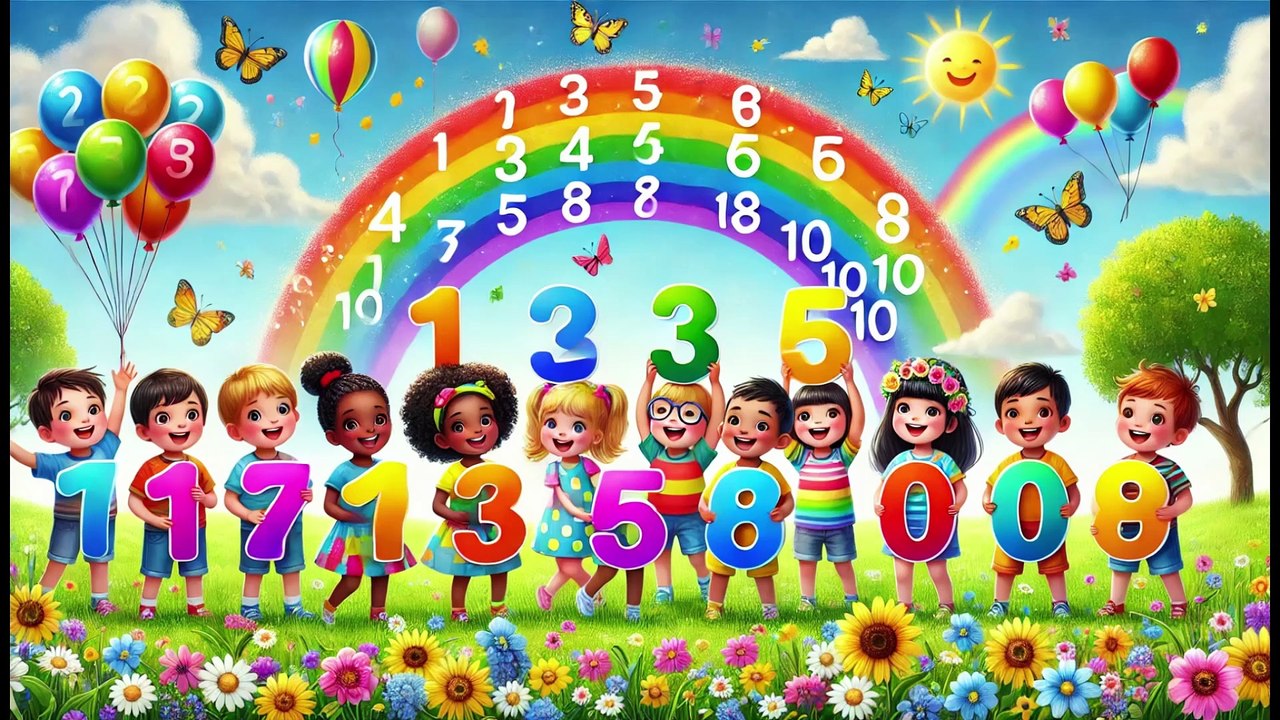 Counting to Ten Song | 1 to 10 Kids Song | Toddlers Song