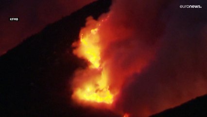 حرائق مدمرة تضرب سان دييغو: تهديد للحياة البرية وإخلاءات طارئة في لاغولا وسط رياح عاتية