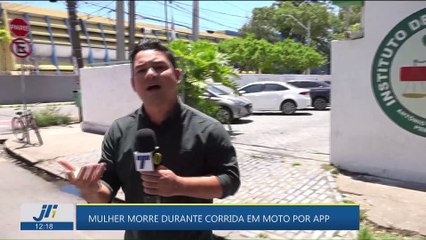 Mulher morre durante corrida em moto por app