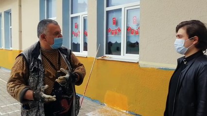 Görme Engelli, Engelsiz Boyacı Namık Tuncel - Nasıl Yapıyor_ Fatih Bilir