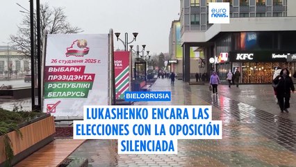 Lukashenko enfrentará las elecciones de este domingo en Bielorrusia con una oposición silenciada