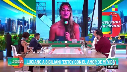 La sorpresiva declaración de amor de Luciano Castro a Griselda Siciliani en plena nota