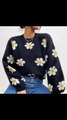 aura_troove - FLOWERS GIRL SWEATER