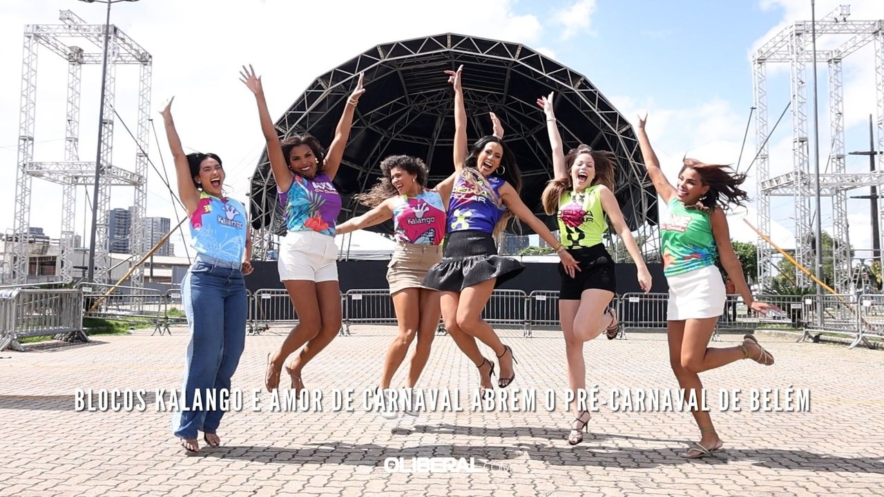 Blocos Kalango e Amor de Carnaval abrem o pré-Carnaval de Belém