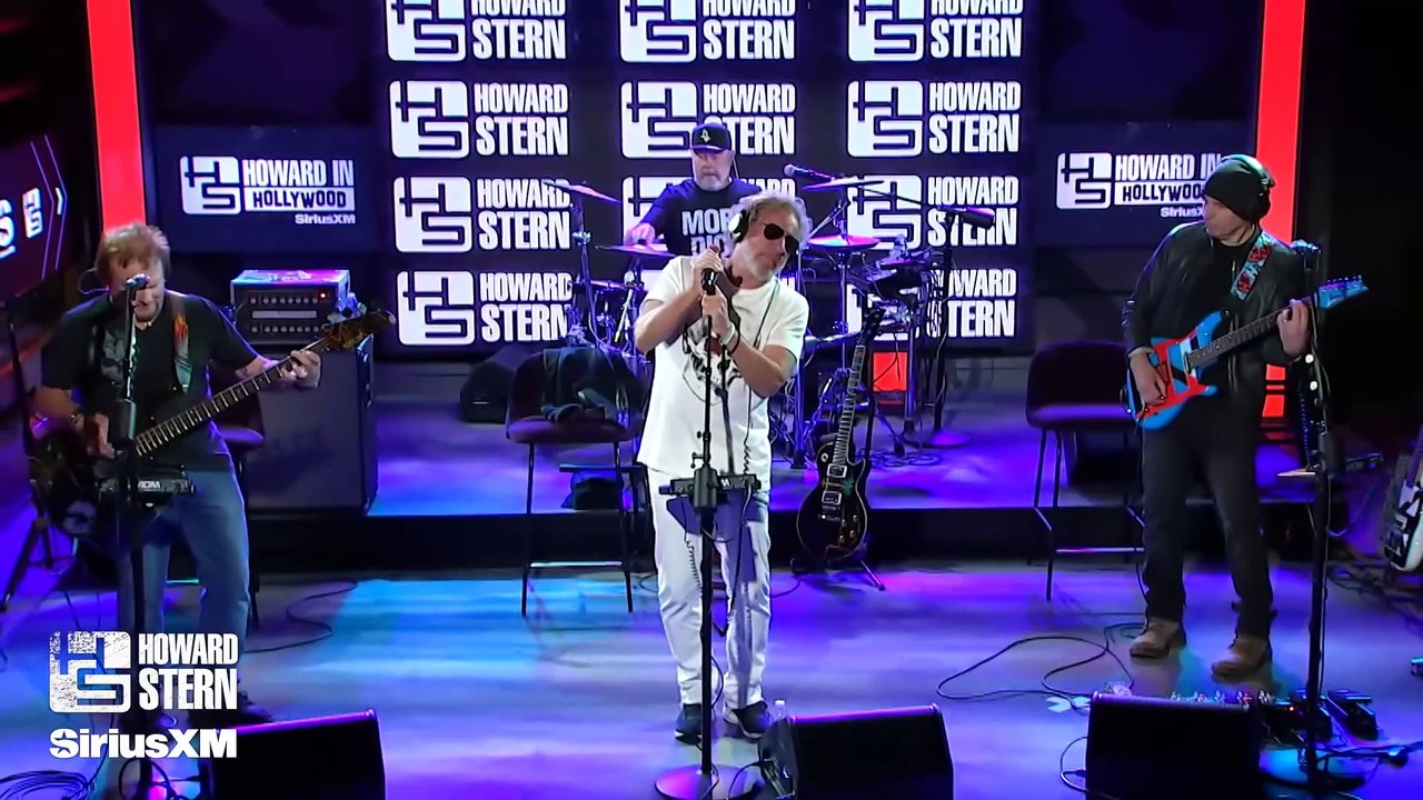 Sammy Hagar - Right Now - Live @ the Stern Show 2023