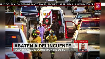 En Tijuana, delincuente  fue abatido tras enfrentamiento con policías