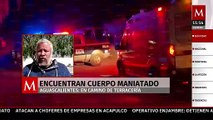 Encuentran cuerpo maniatado en camino de terracería en Jesús María, Aguascalientes