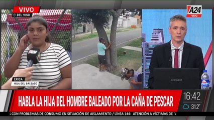 🔴 DISCUTIERON POR UNA CAÑA DE PESCAR Y LO BALEARON