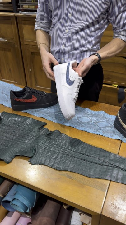 Qu’en penses-tu ? On peut personnaliser la virgule Nike