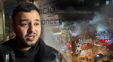Anahtarını bulamadı, enkazın altında kalmaktan kurtuldu