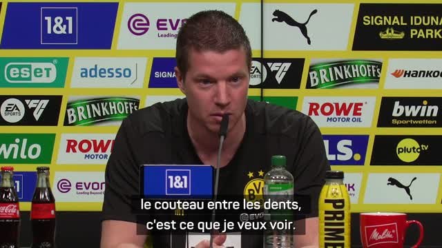 Dortmund - Tullberg veut des joueurs avec la bave aux lèvres, le couteau entre les dents